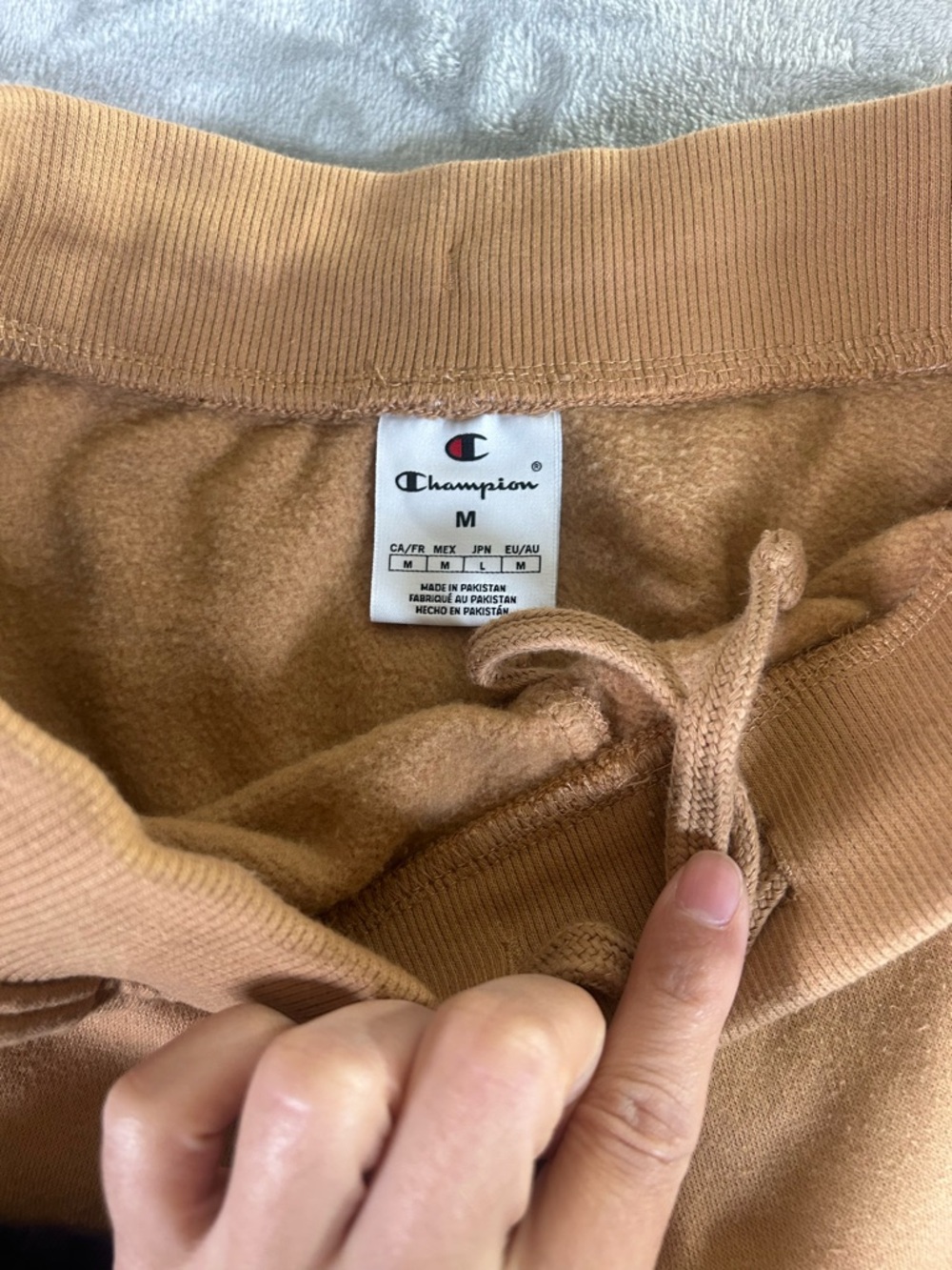 Champion Tan Drawstring Hoodie set - Picture 12 of 16